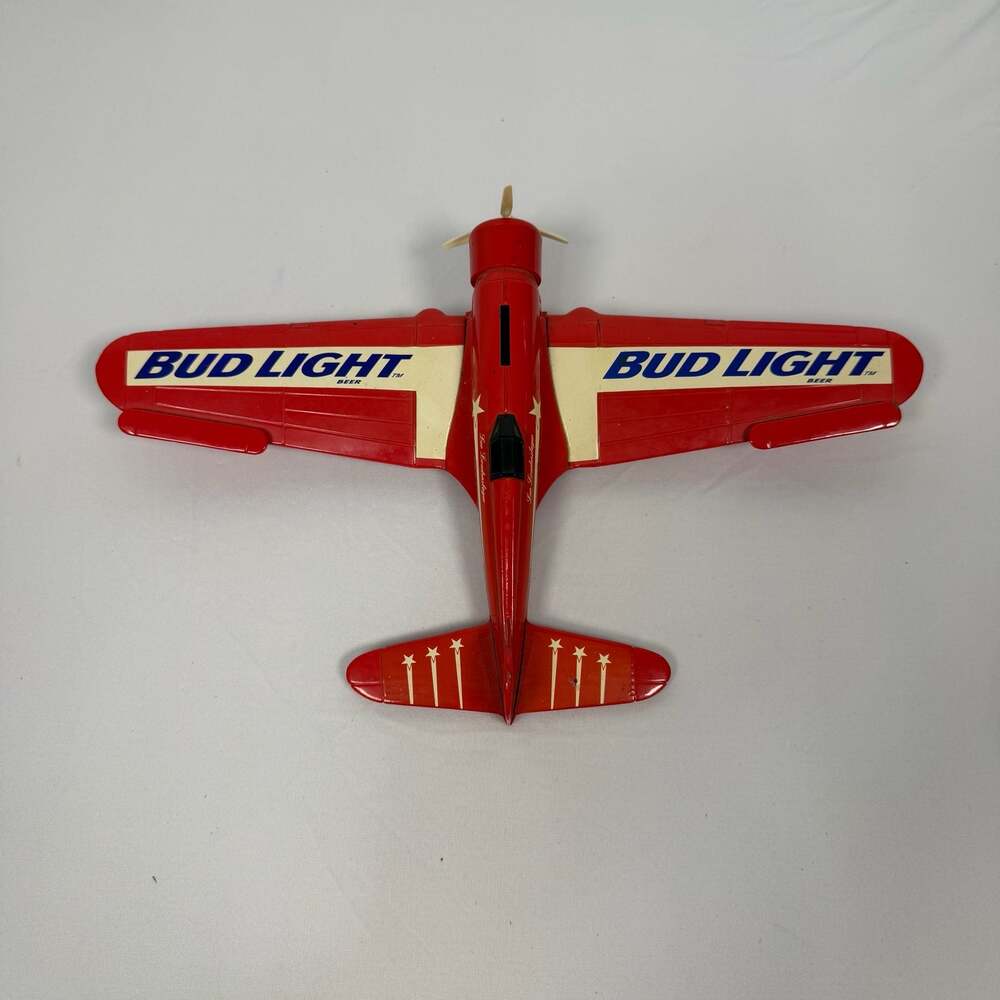 Ertl Bud Light Northrop Gamma Leo Loudenslager Die-Cast Metal Airplane